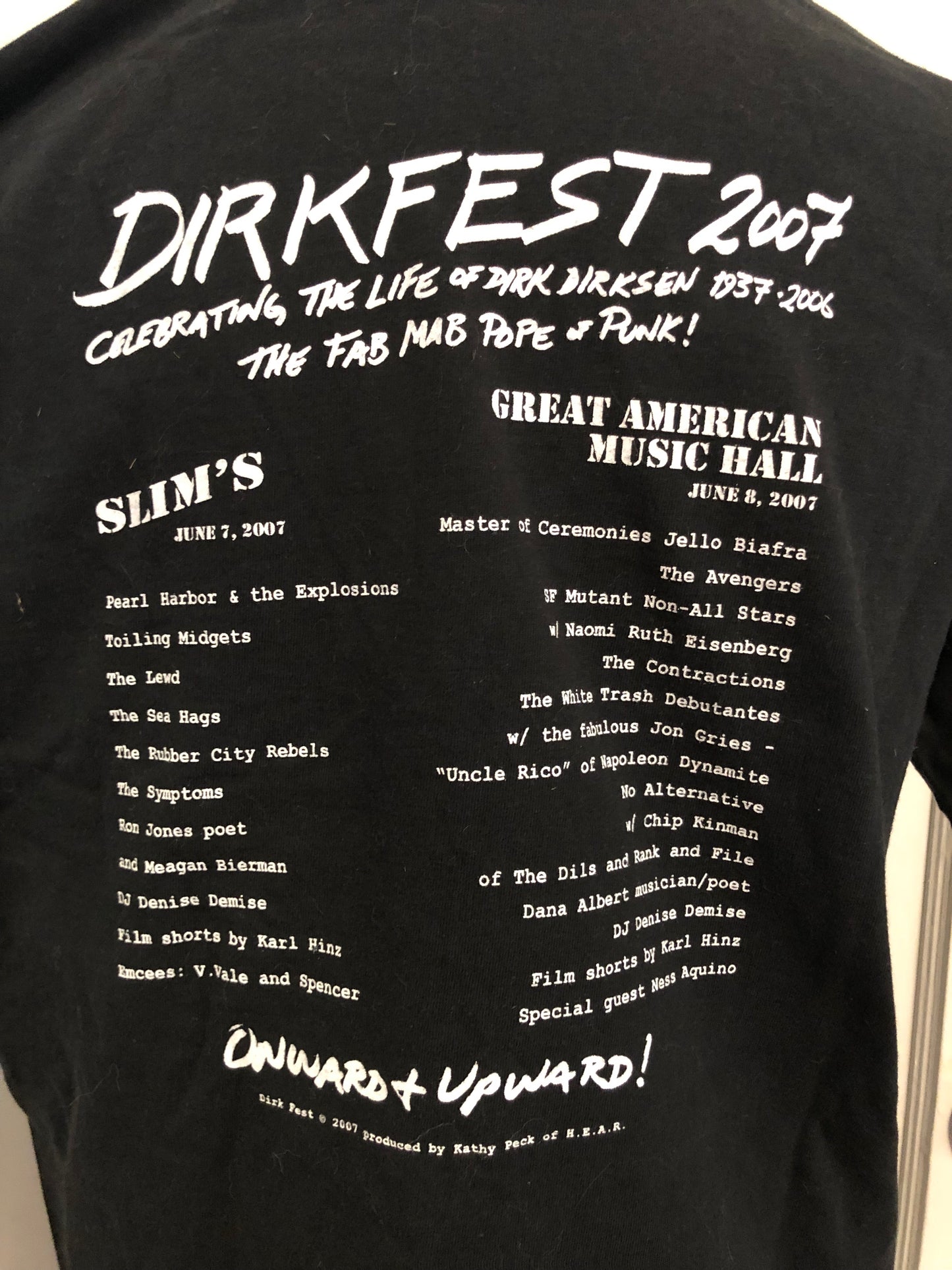 Winston Smith "Dirk Fest 2007" Shirt