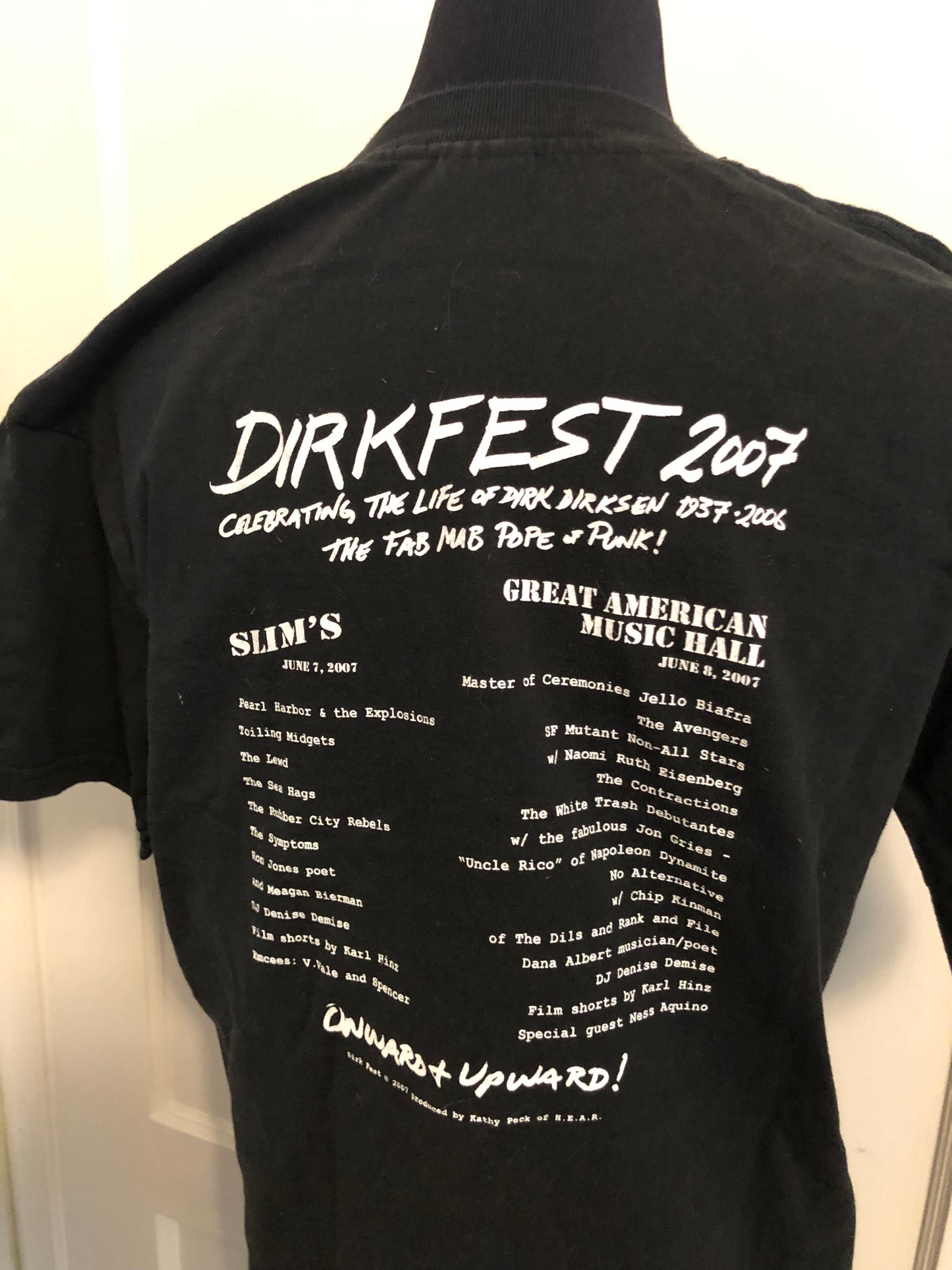 Winston Smith "Dirk Fest 2007" Shirt