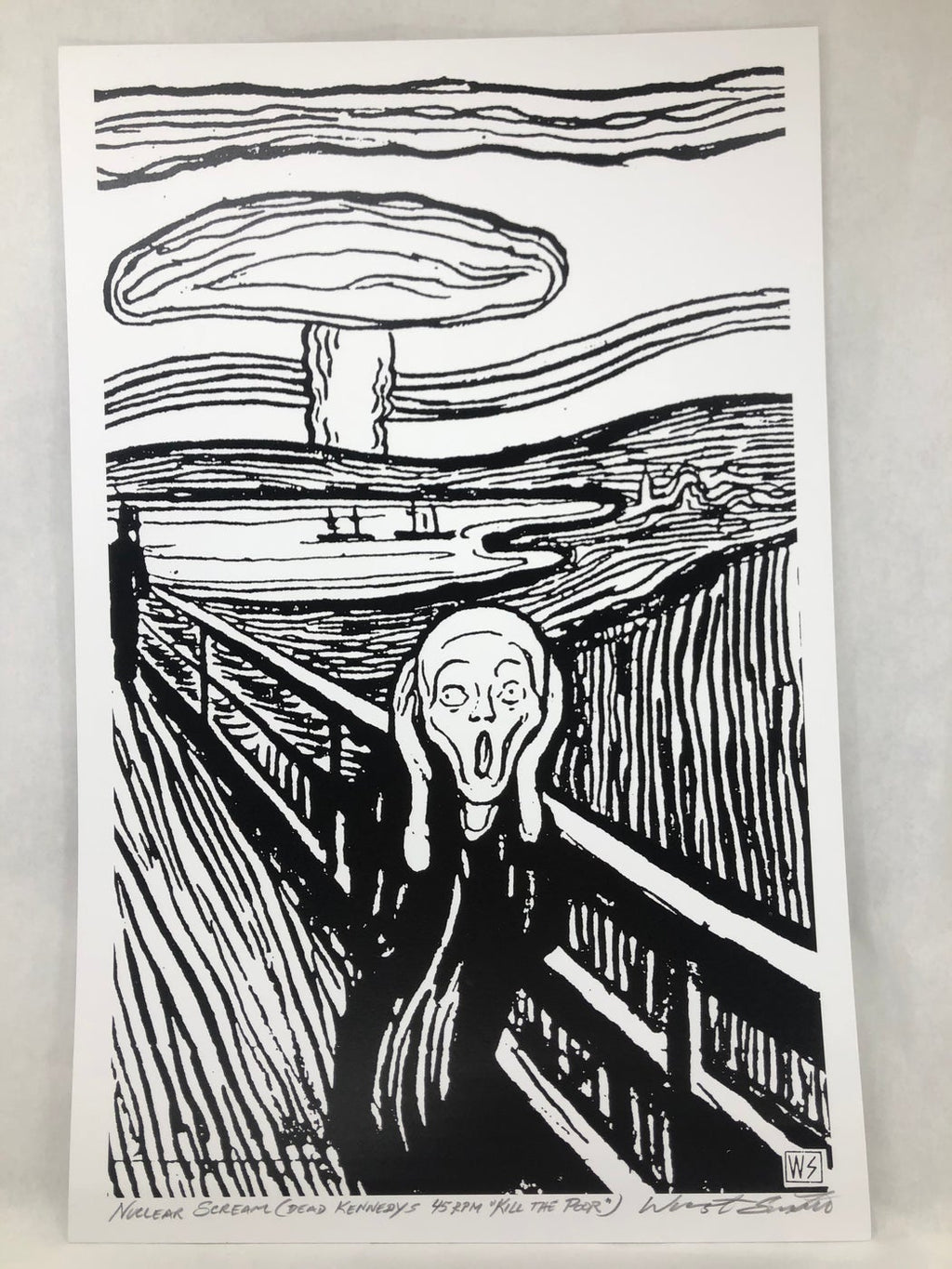 Winston Smith "Atomic Scream" Print (1980)