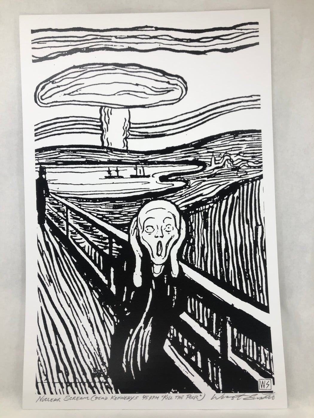 Winston Smith "Atomic Scream" Print (1980)