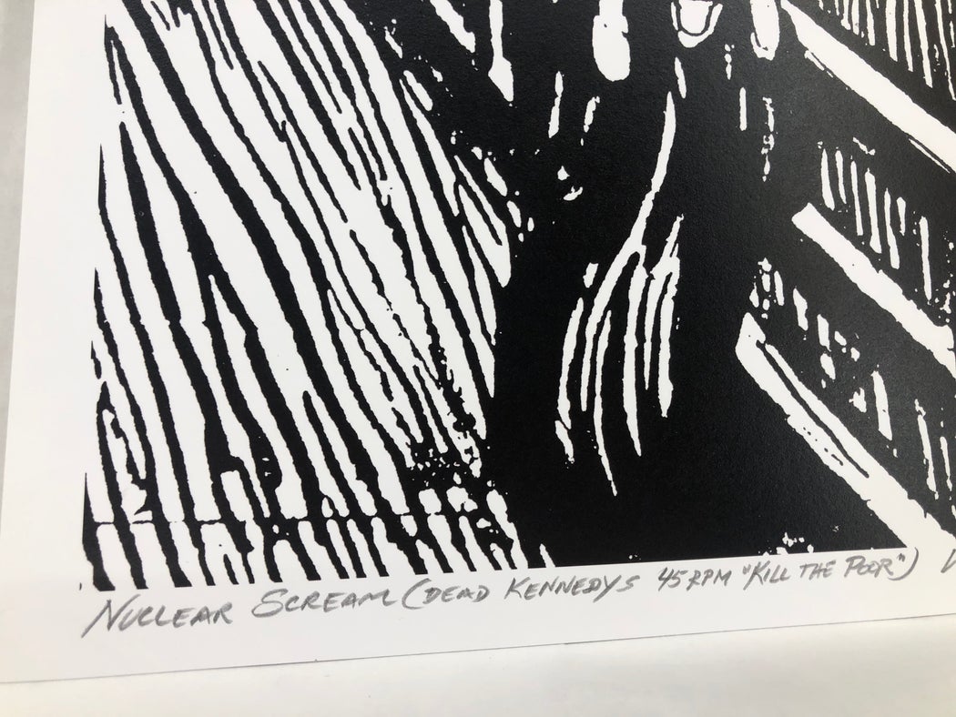Winston Smith "Atomic Scream" Print (1980)