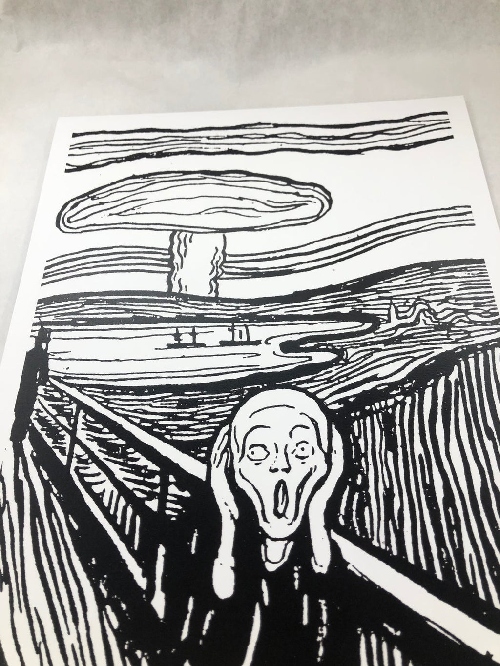 Winston Smith "Atomic Scream" Print (1980)