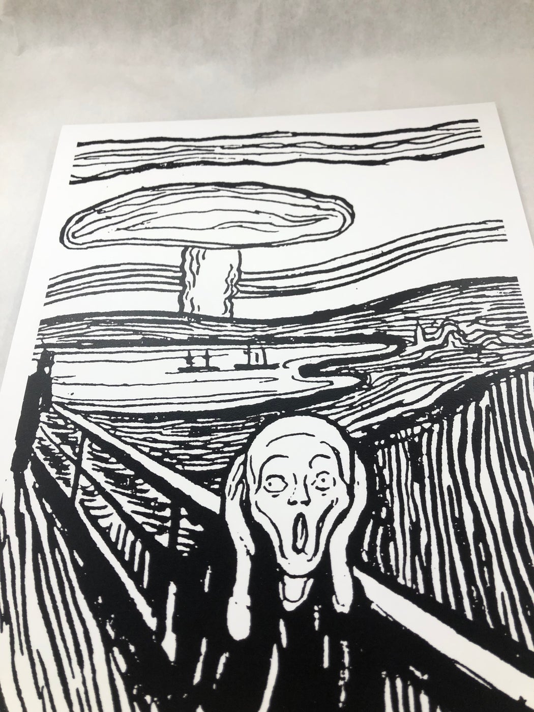 Winston Smith "Atomic Scream" Print (1980)