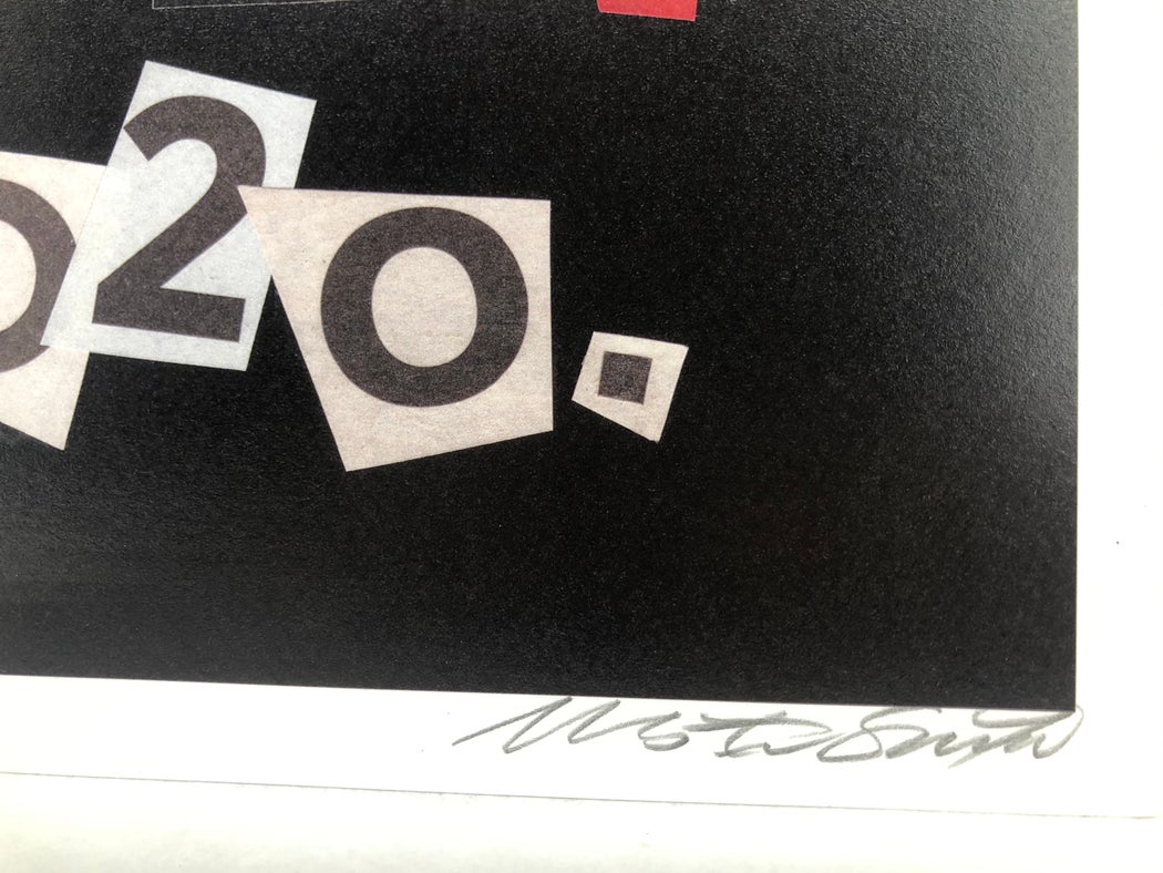 Winston Smith "If You Liked 1984, You'll Love 2020" Print (2019)