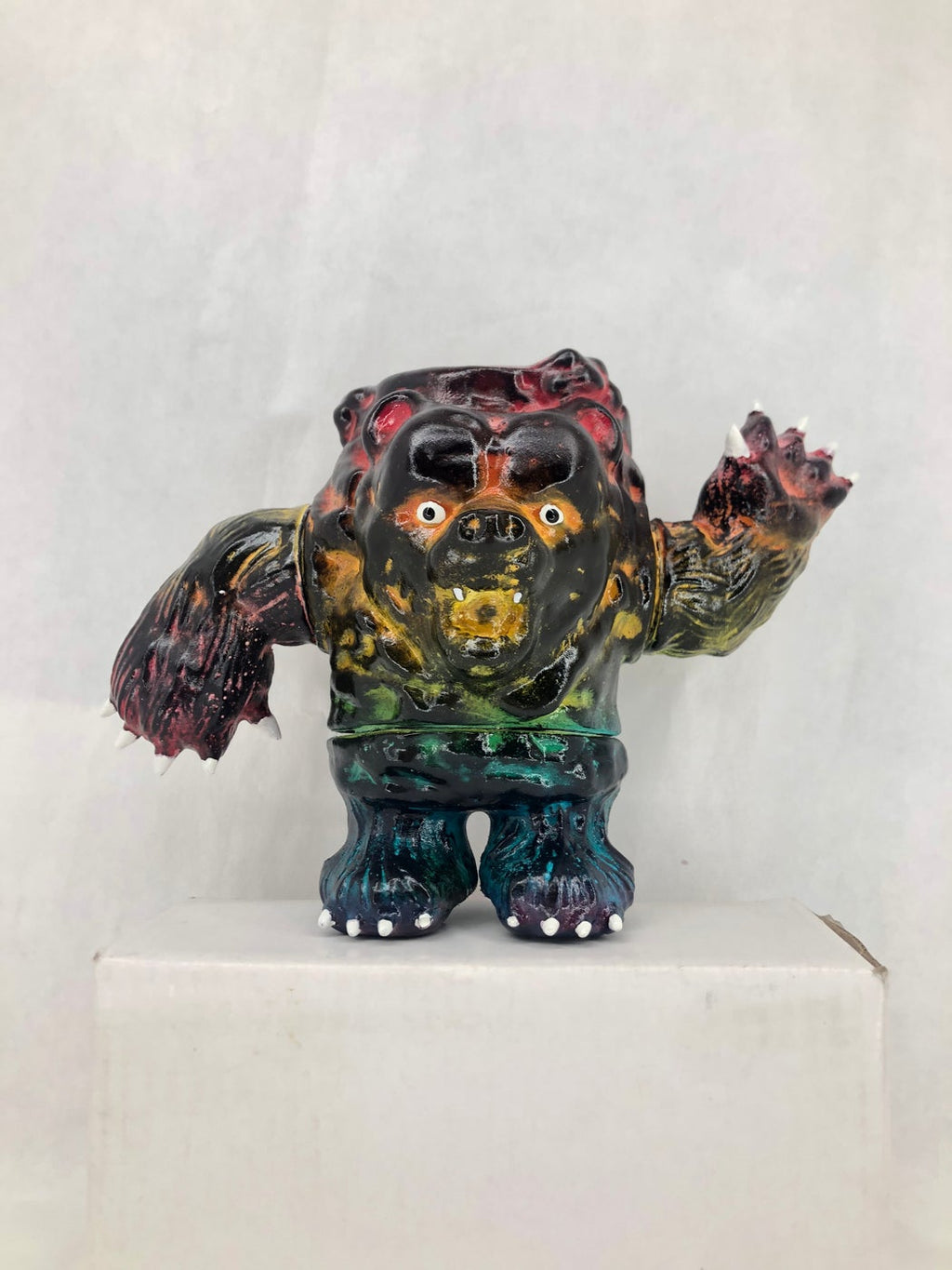 Bleeding Edges ""Bearrito" Hand Painted Toy