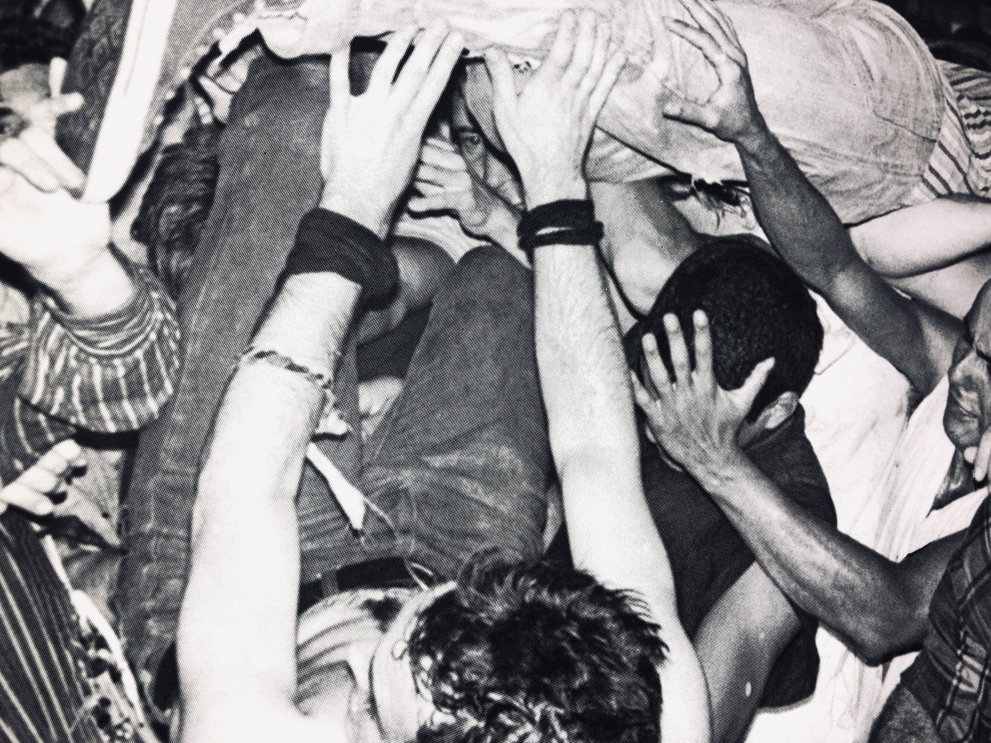 Edward Colver "Jello Biafra of Dead Kennedys w/ Crowd" (1983)