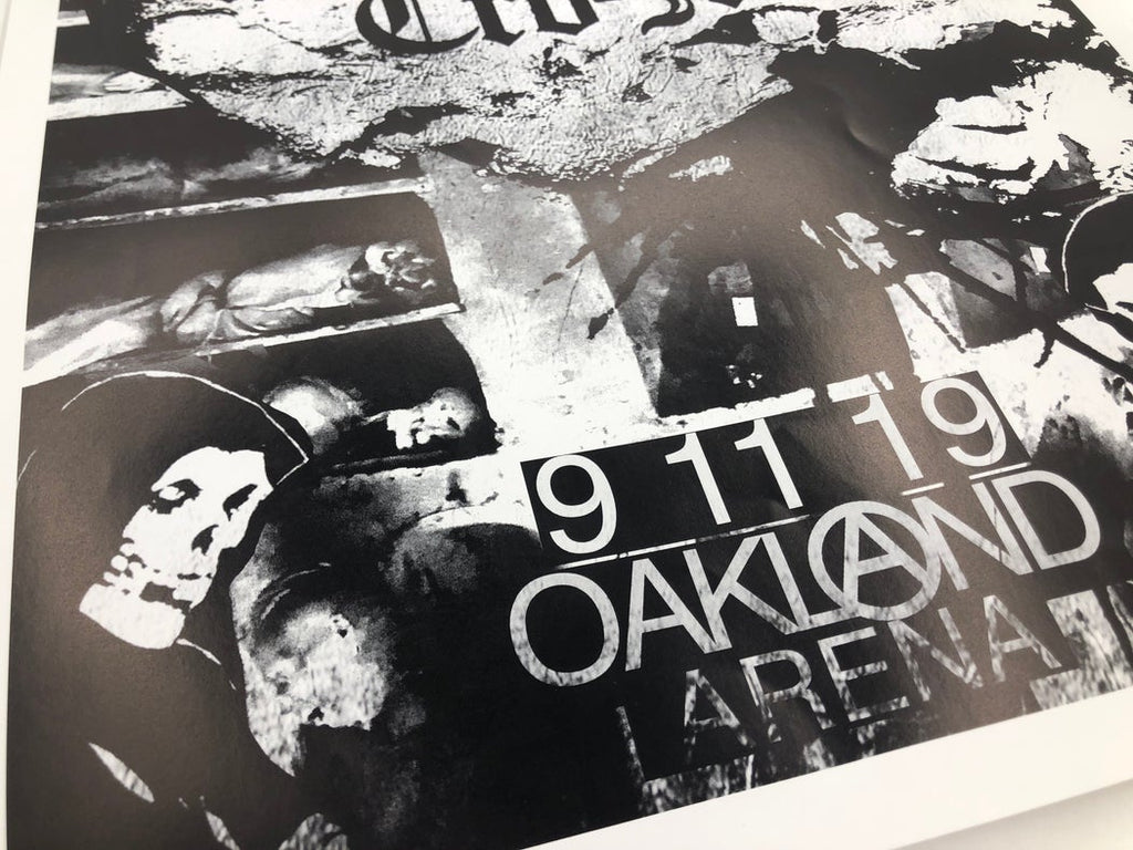 DNGRCT "Misfits Damned Rancid Cro-Mags" Poster