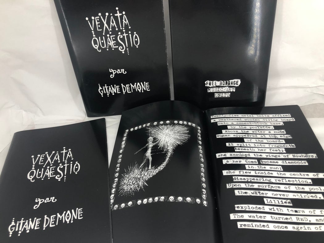 Gitane Demone "Vexata Quaestio" Zine