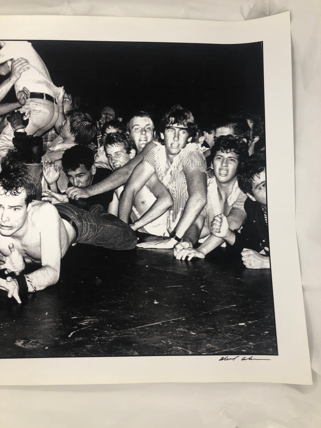 Edward Colver "Jello Biafra on Stage" (1983)