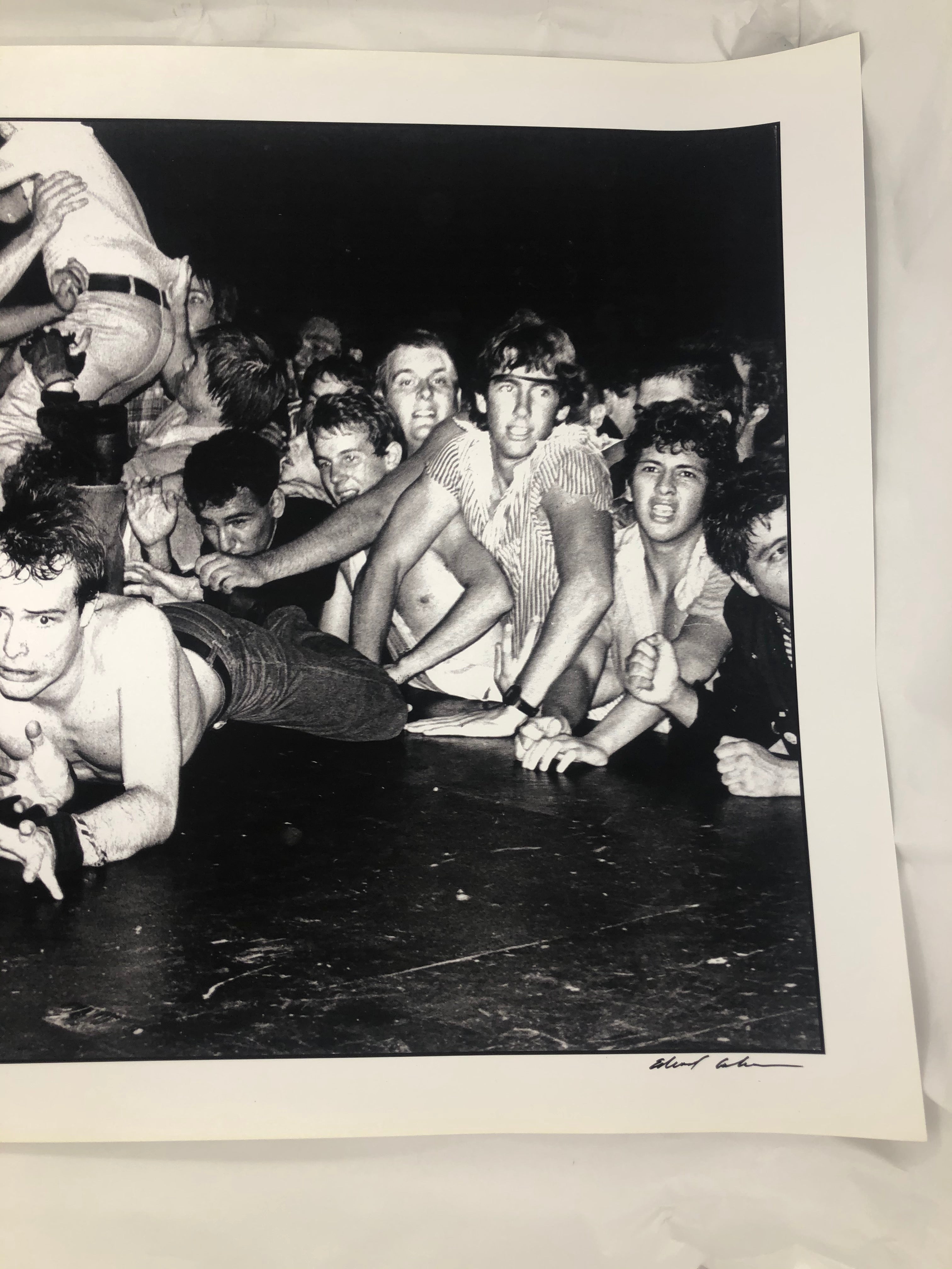 Edward Colver "Jello Biafra on Stage" (1983)