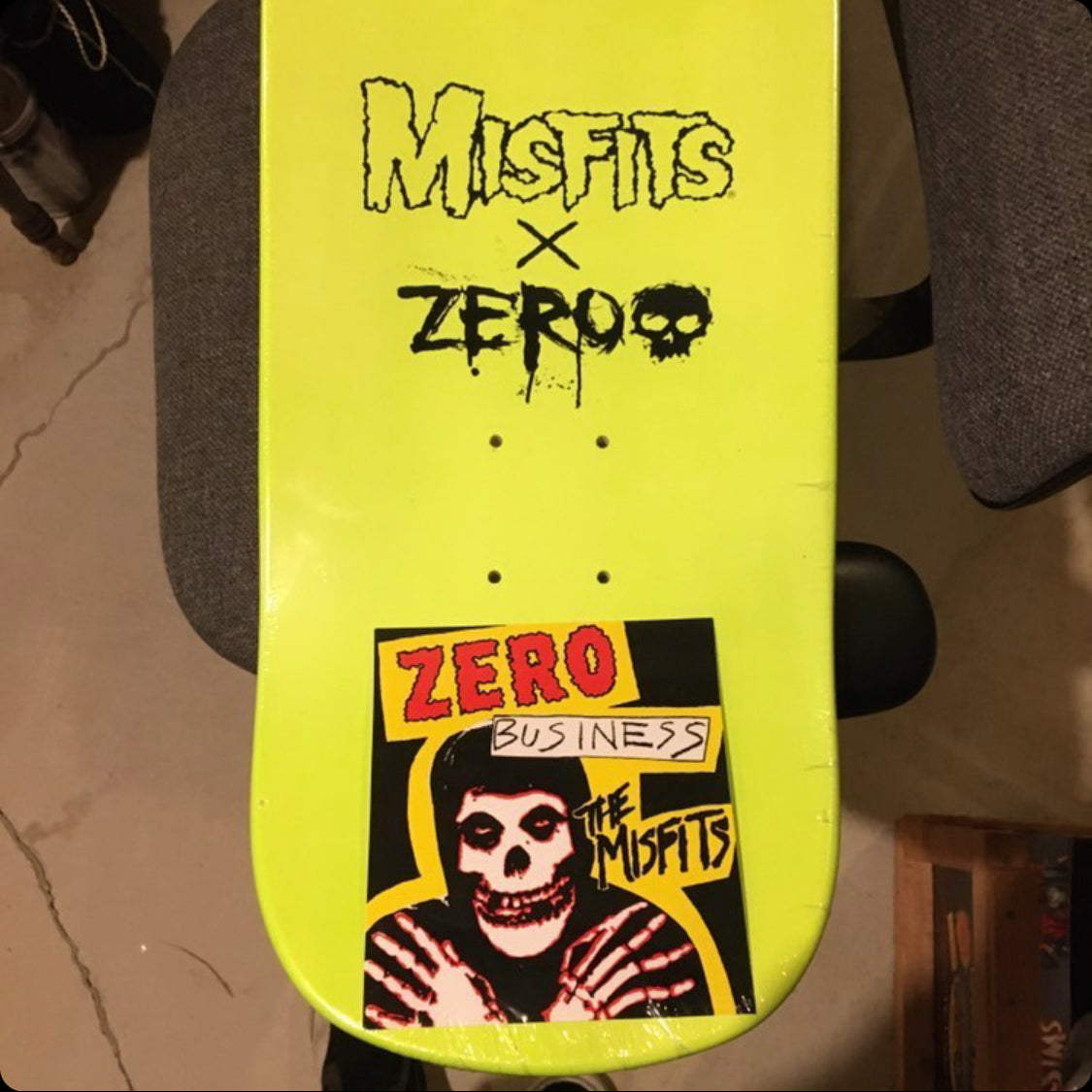 Misfits "Zero AD" Skate Deck