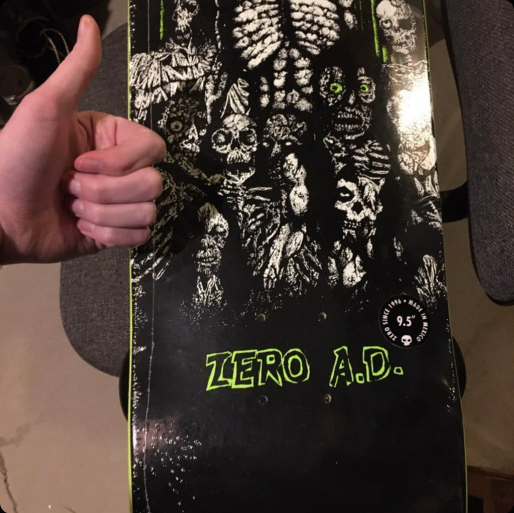 Misfits "Zero AD" Skate Deck