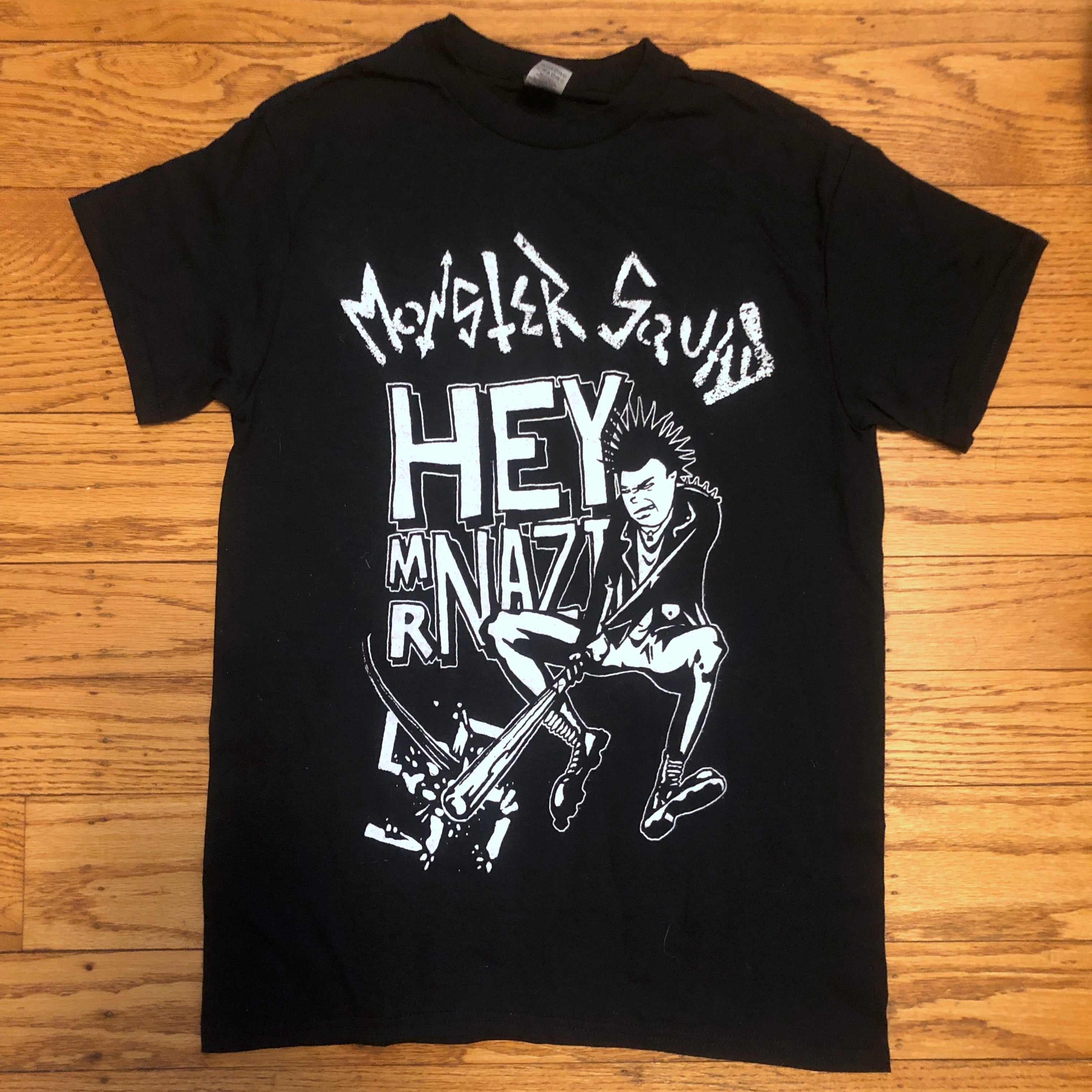 tidligste Relativitetsteori overdraw Monster Squad "Hey Mr Nazi!" T-Shirt – Destroy Art