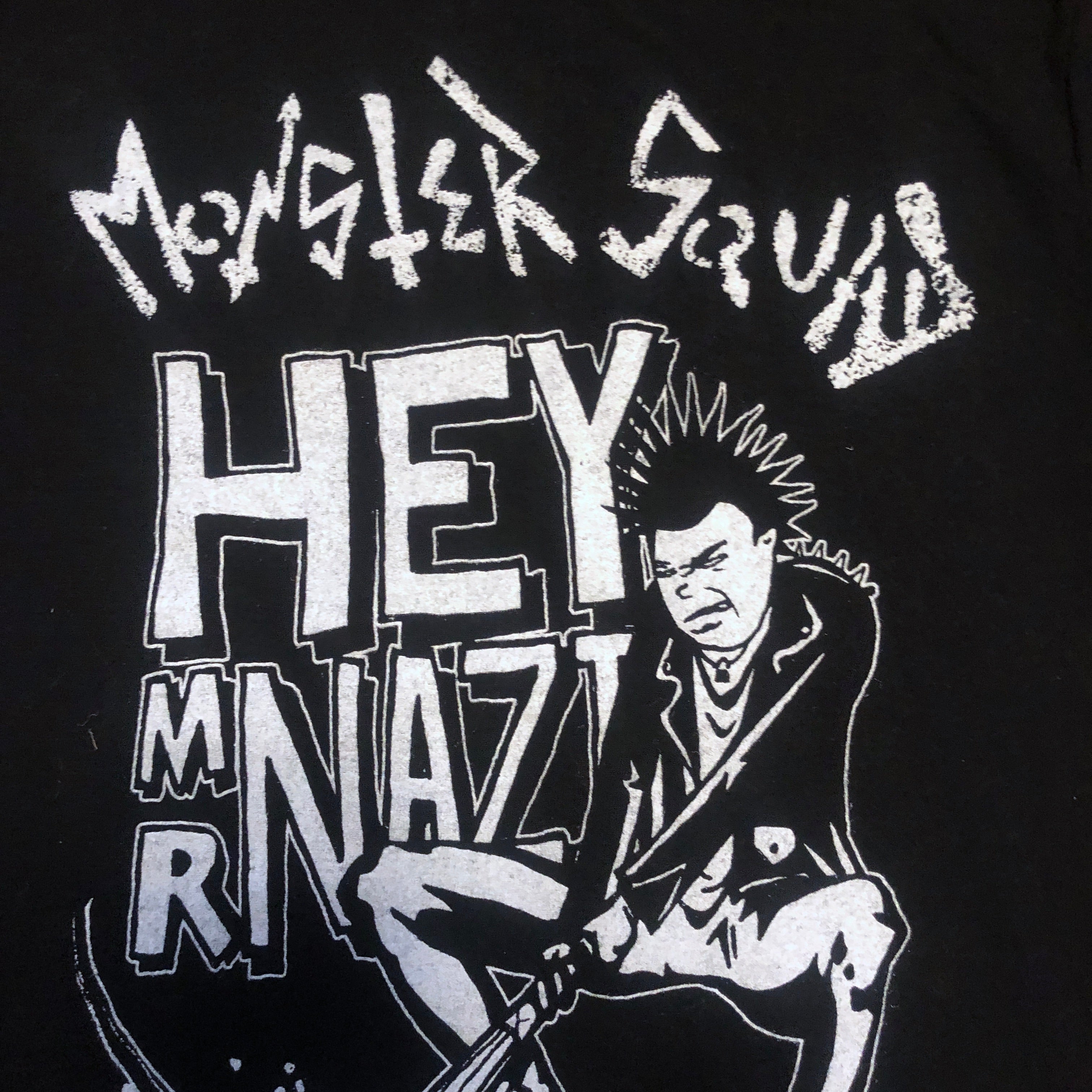 tidligste Relativitetsteori overdraw Monster Squad "Hey Mr Nazi!" T-Shirt – Destroy Art
