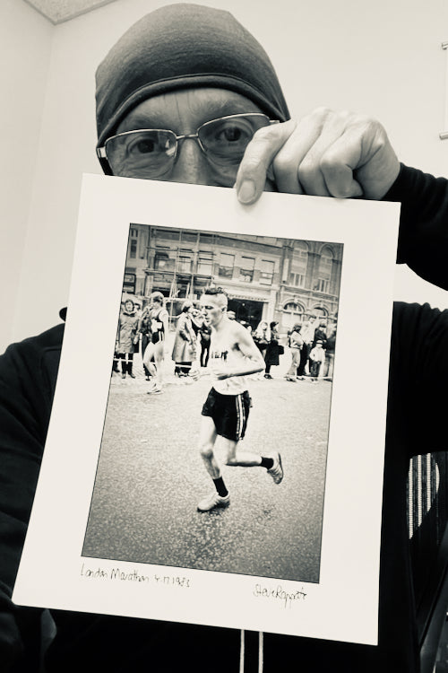 Steve Rapport "Joe Strummer: London Marathon #3" (1983)