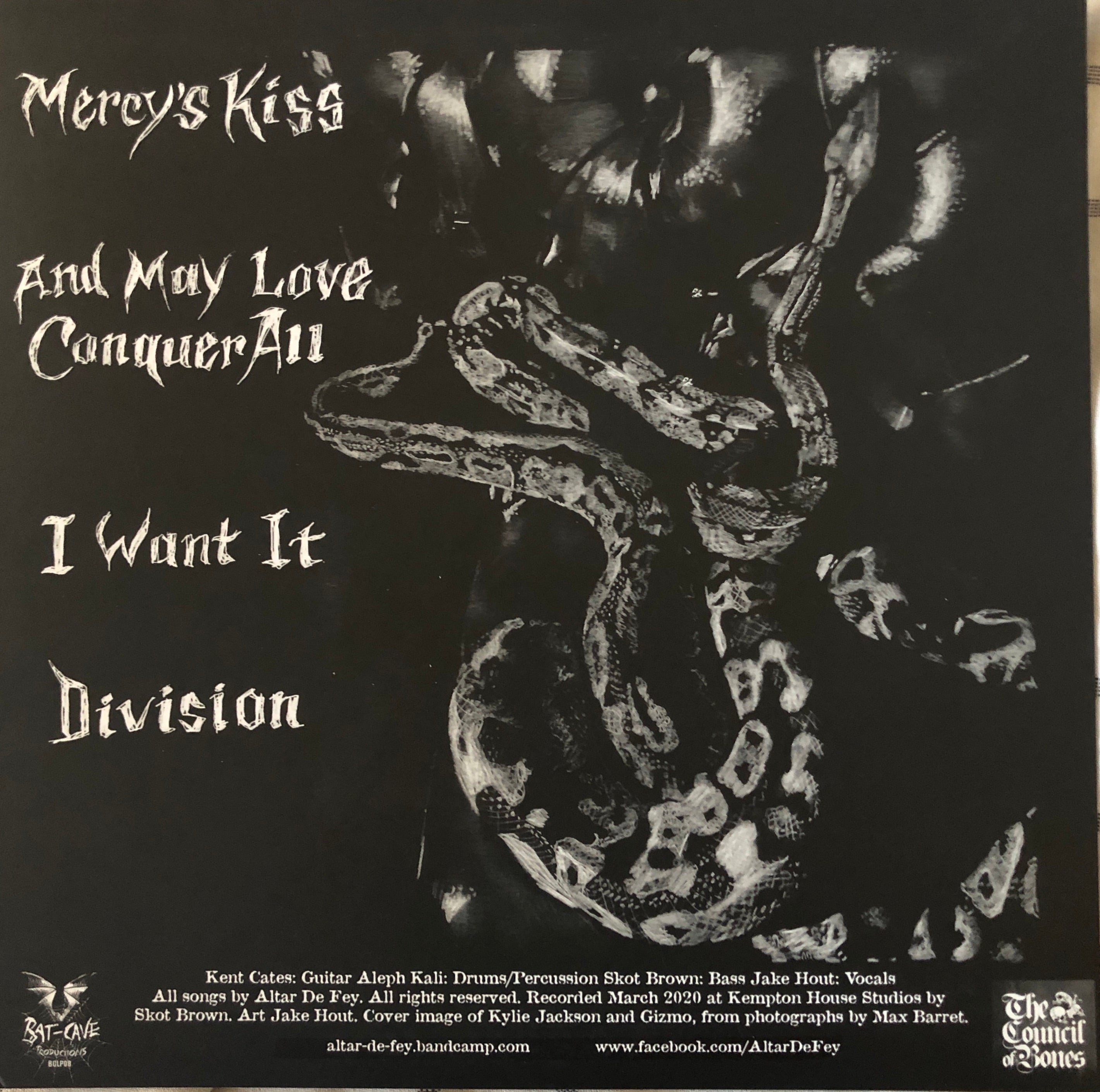 Jake Hout "Altar de Fey: Snake #1" Drawing