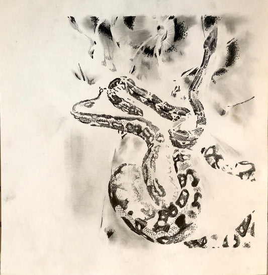 Jake Hout "Altar de Fey: Snake #1" Drawing
