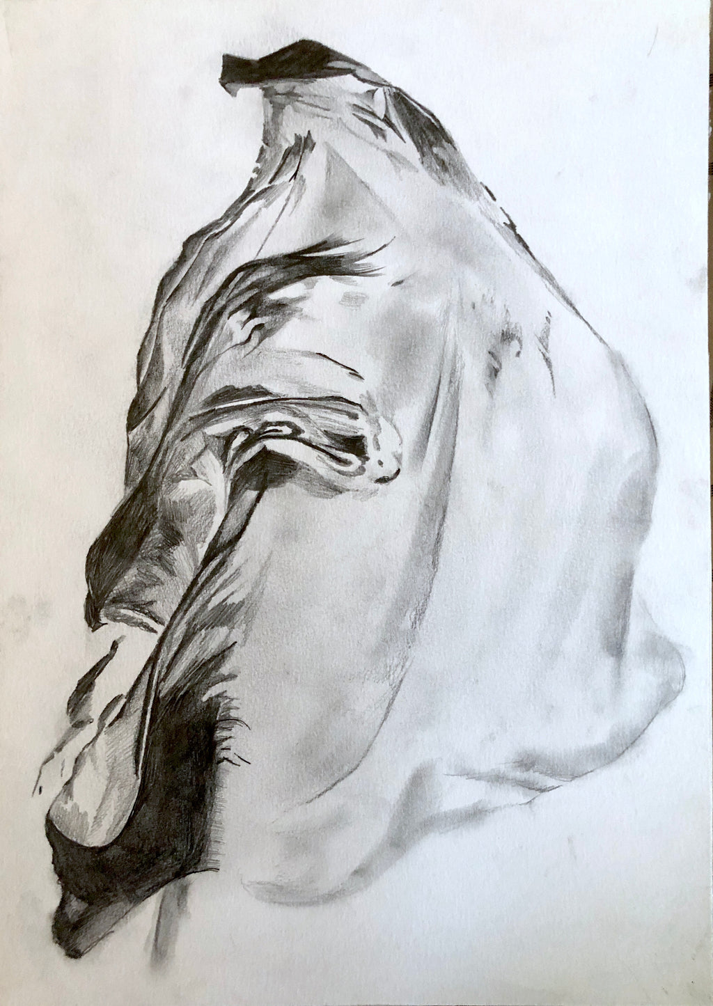 Jake Hout "Altar de Fey: Cloth" Drawing