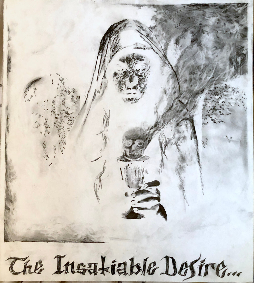 Jake Hout "Altar de Fey: An Insatiable Desire" Drawing