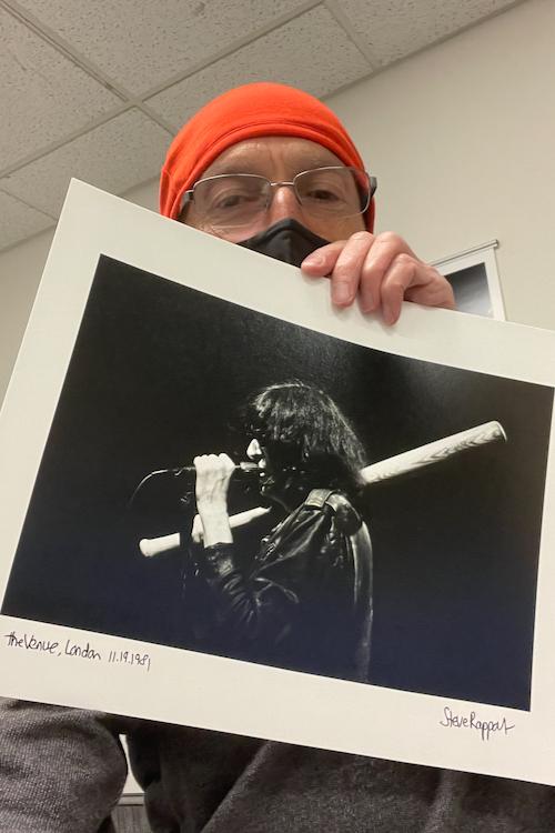 Steve Rapport "Joey Ramone / Baseball Bat" (1981)