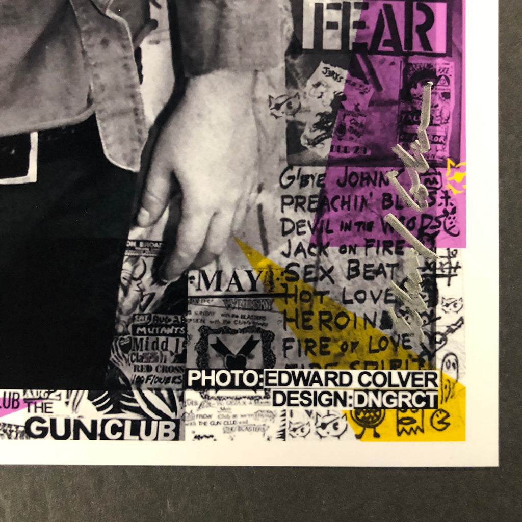 Edward Colver + DNGRCT "Fire of Love" Art Print (2022)