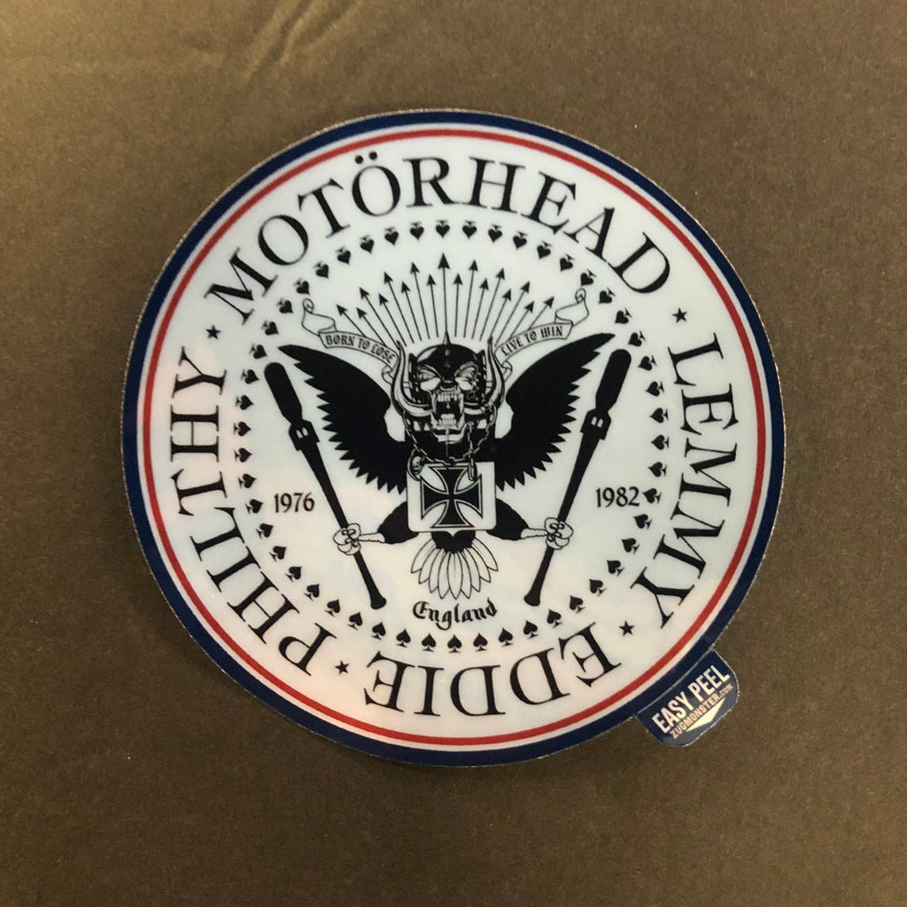 Stealworks "Motormones" Chrome Sticker