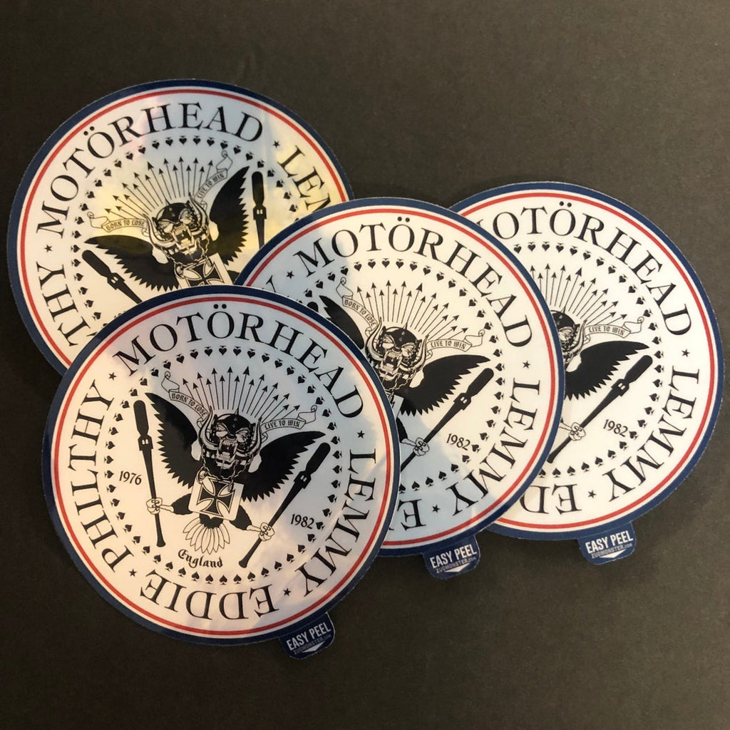 Stealworks "Motormones" Chrome Sticker