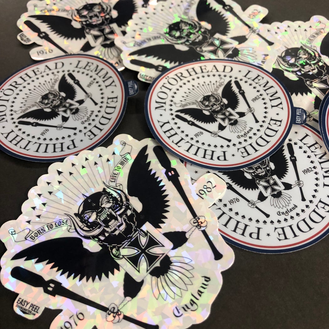 Stealworks "Motormones" Chrome Sticker