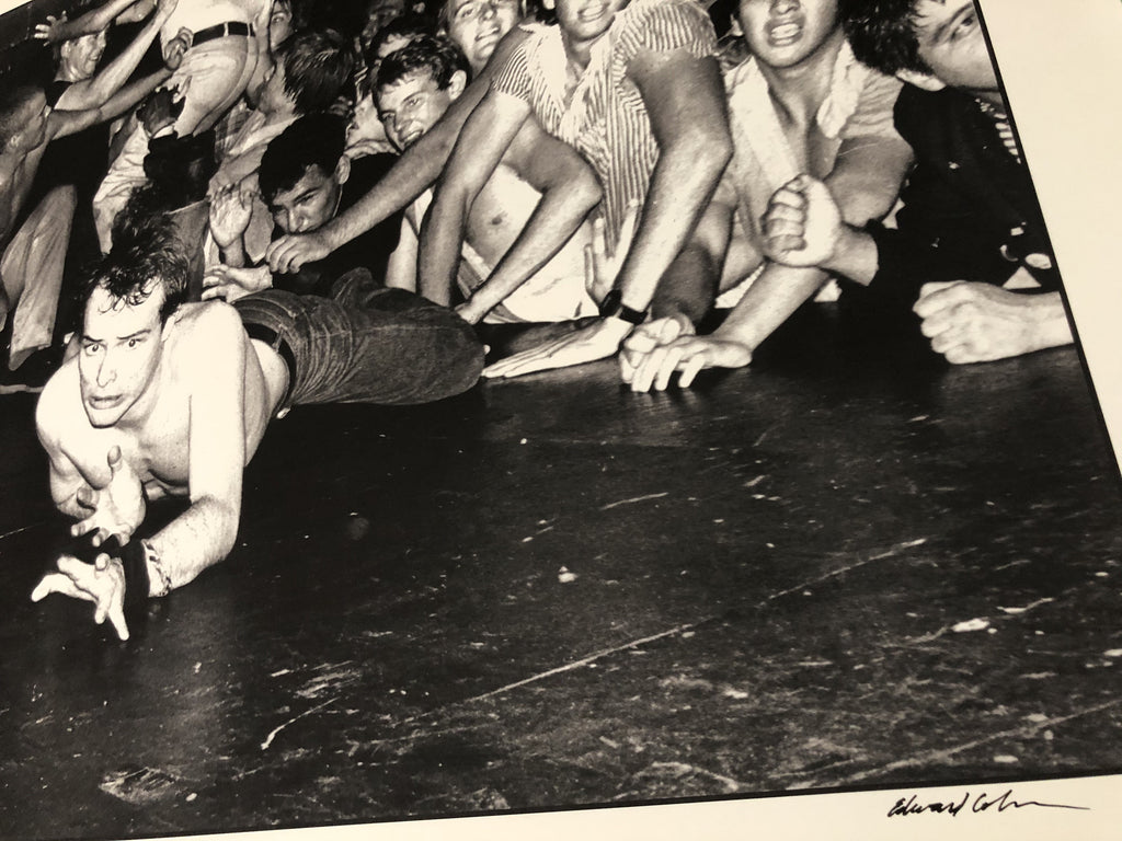 Edward Colver "Jello Biafra on Stage" (1983)