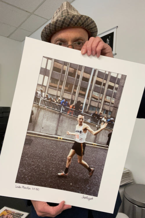 Steve Rapport "Joe Strummer: London Marathon #2" (1983)