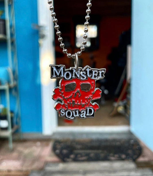 Monster Squad Enamel Pendant Necklace!