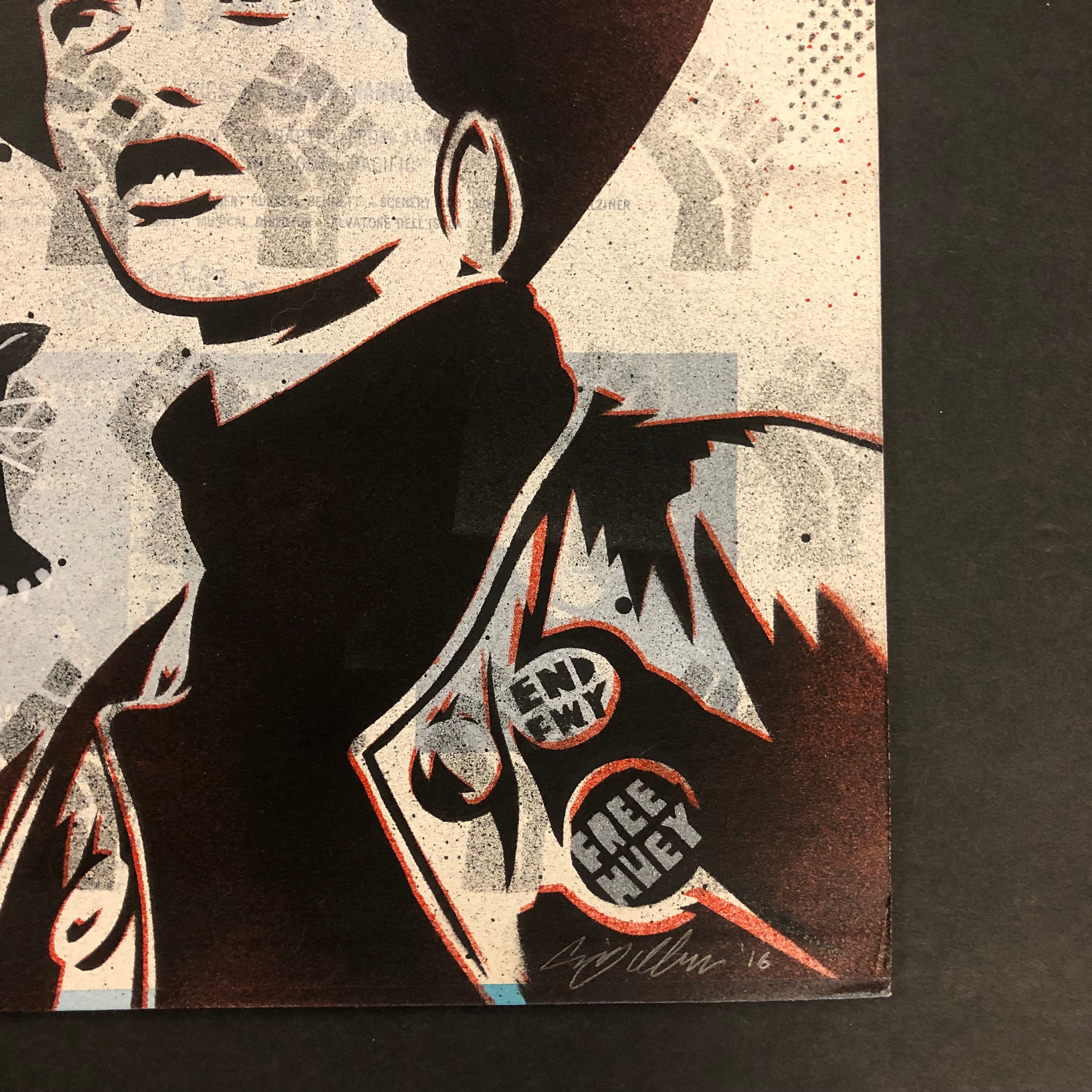 Craig Ibarra "Kathleen Cleaver" (2016)