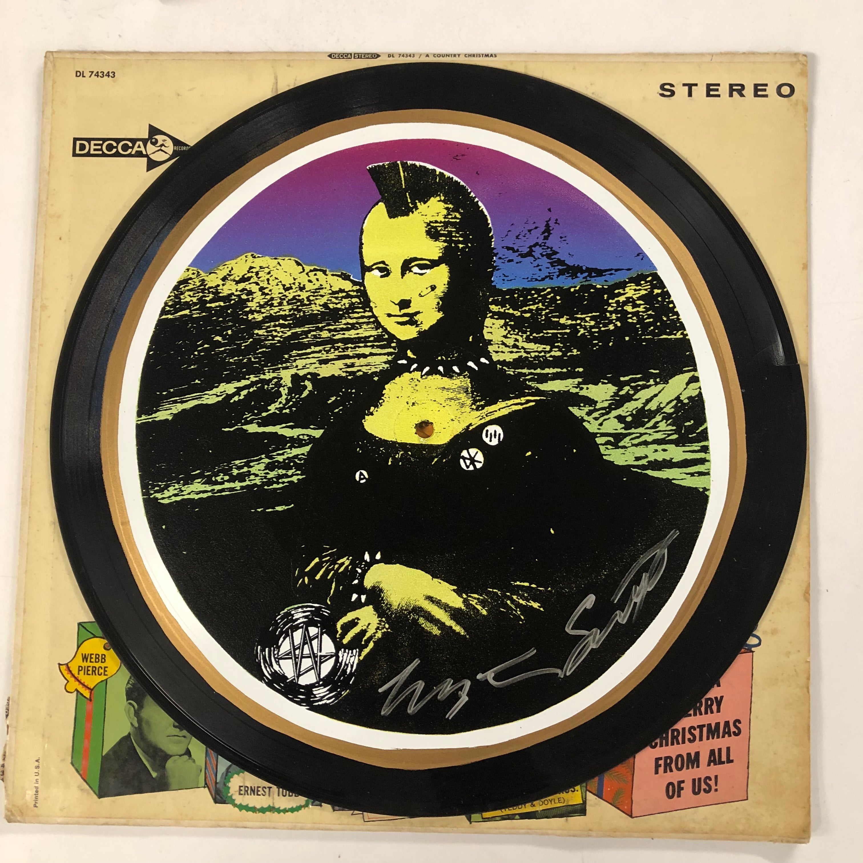 Winston Smith x Political Gridlock "Mona Mohawk" 12" LP