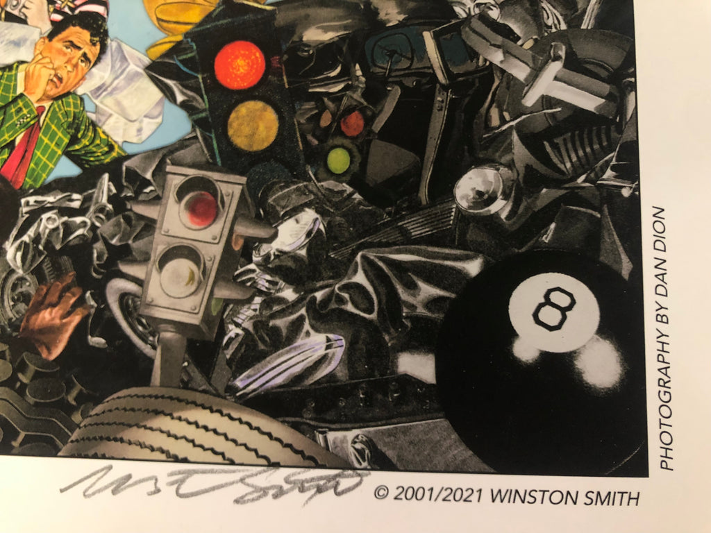 Winston Smith "George Carlin - Complaints & Grievances" Print