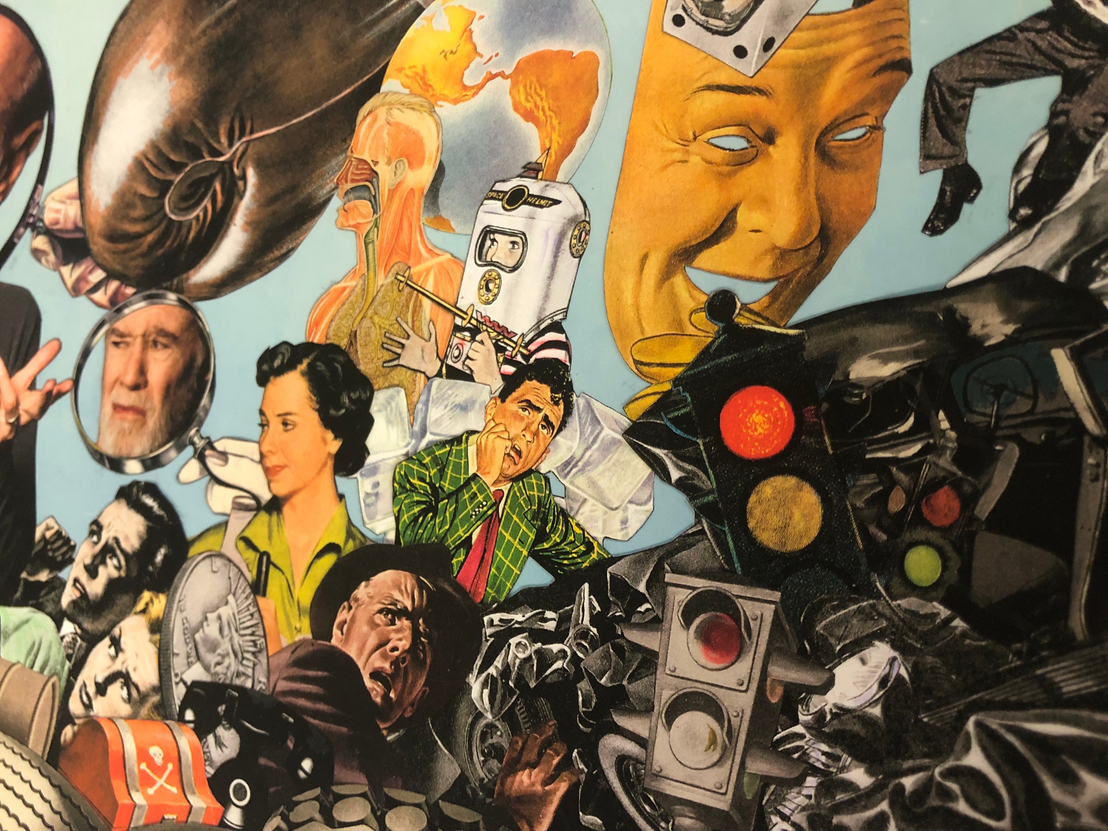 Winston Smith "George Carlin - Complaints & Grievances" Print