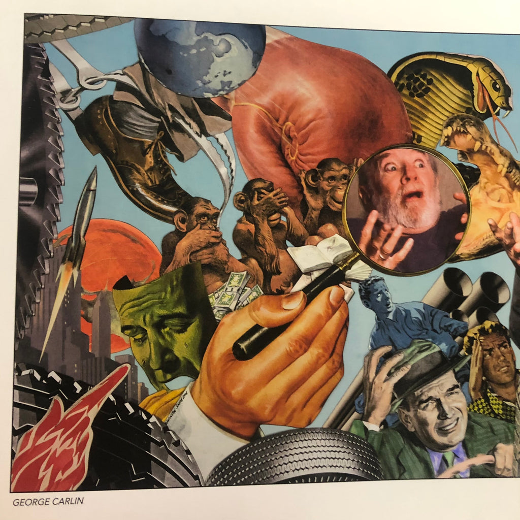 Winston Smith "George Carlin - Complaints & Grievances" Print