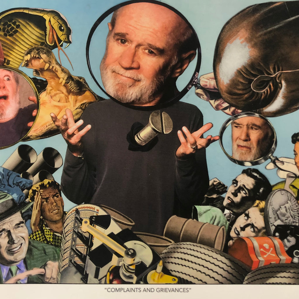 Winston Smith "George Carlin - Complaints & Grievances" Print