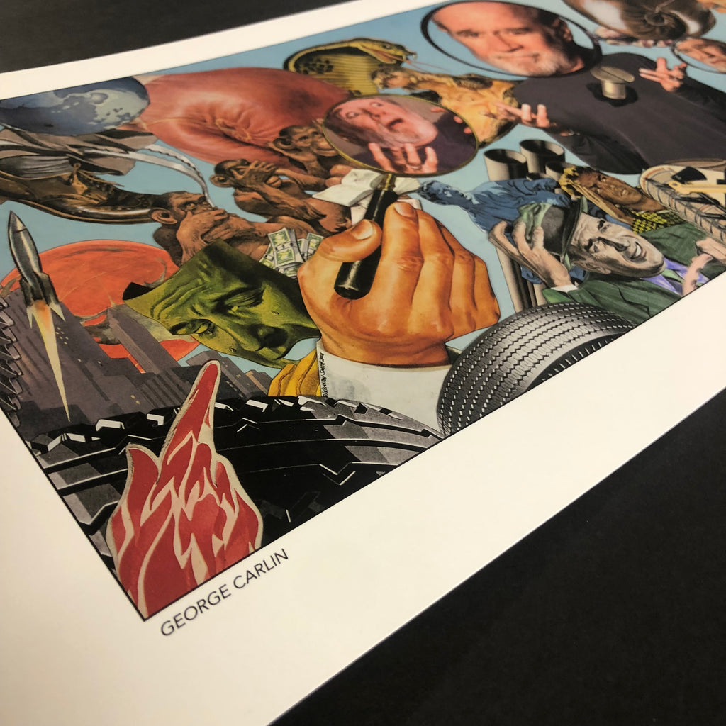 Winston Smith "George Carlin - Complaints & Grievances" Print