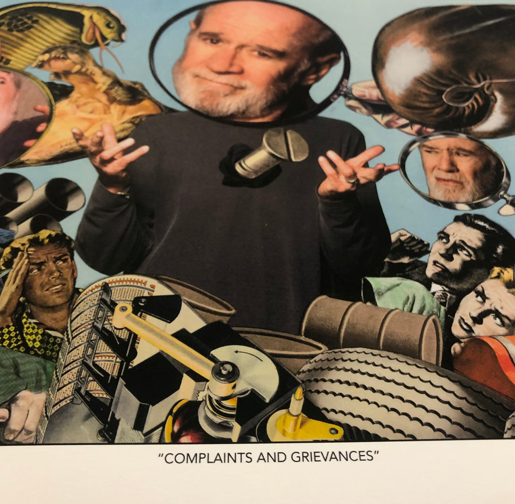 Winston Smith "George Carlin - Complaints & Grievances" Print