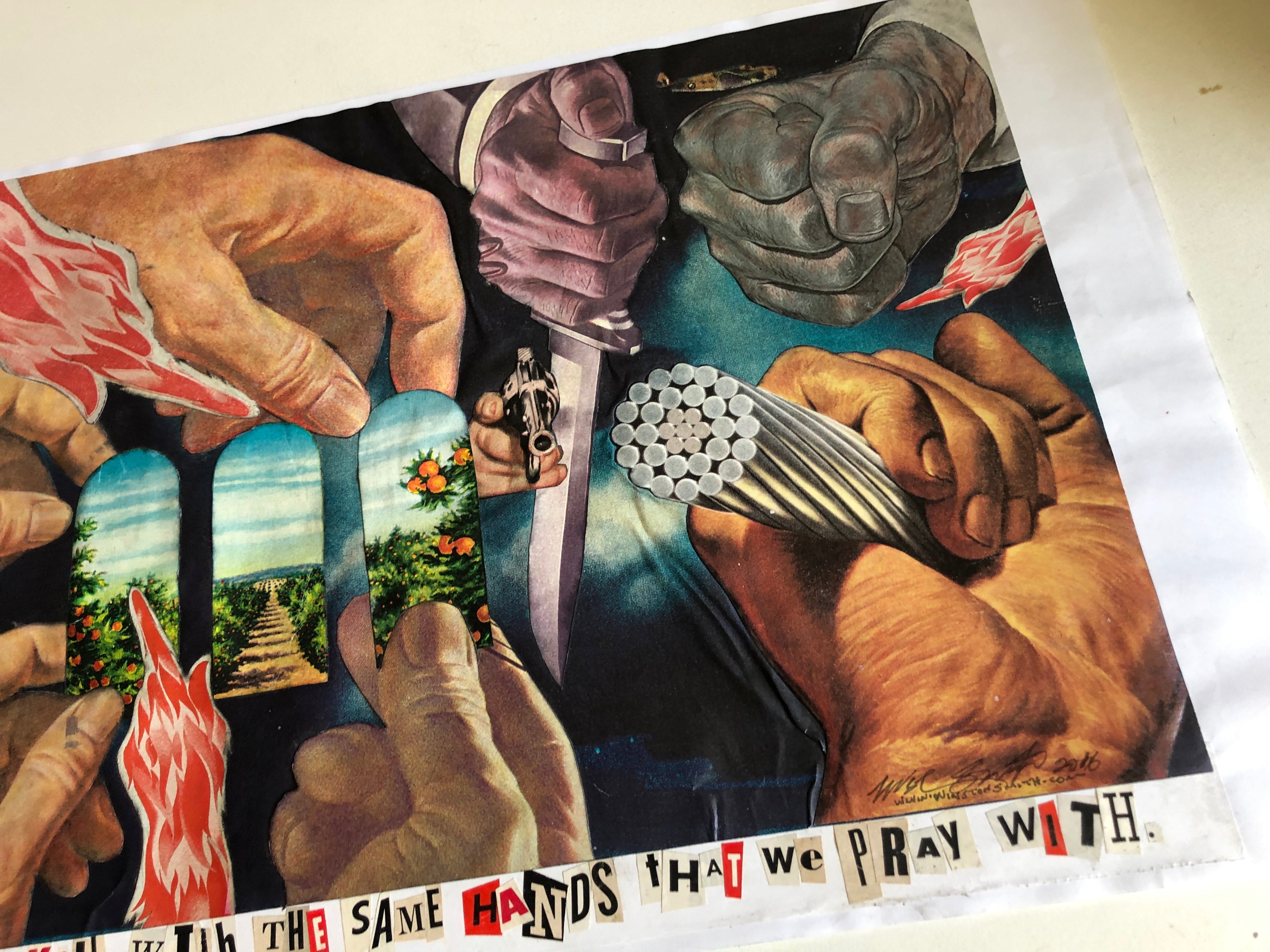 Winston Smith "We Kill with the Same Hands" (2016)