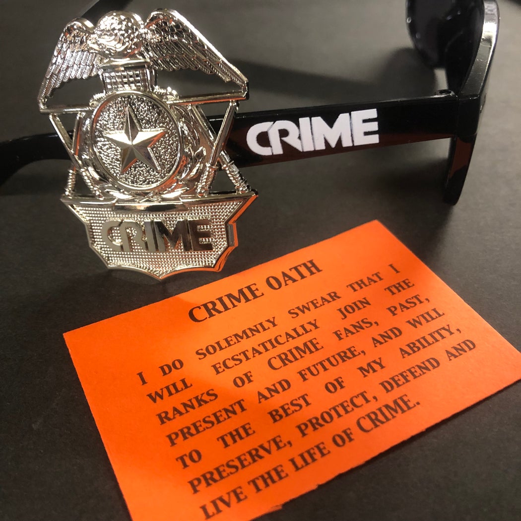 Hank Rank "CRIME" Sunglasses