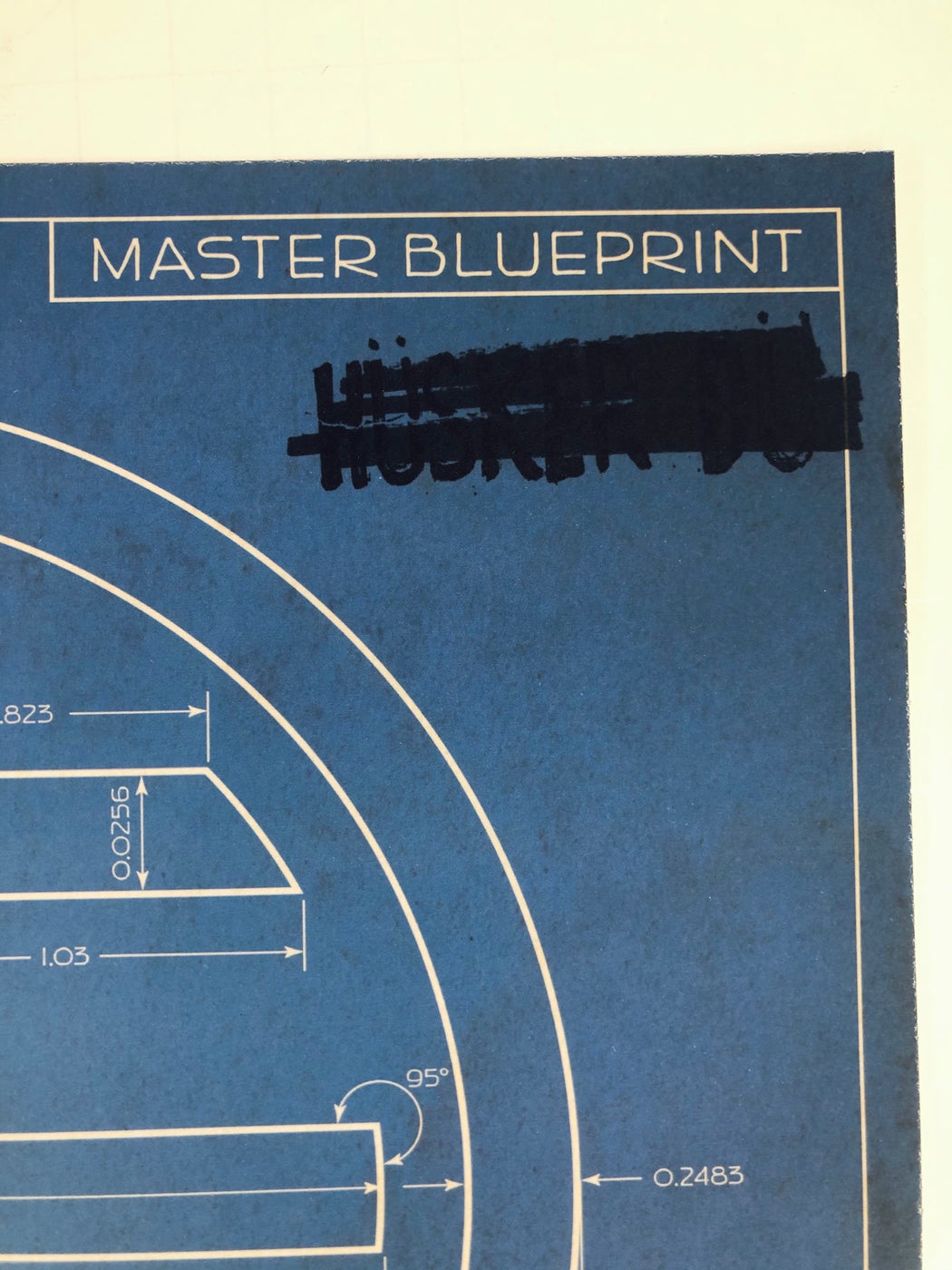 Stealworks "Blueprint: Husker Du" Art Print (2020)