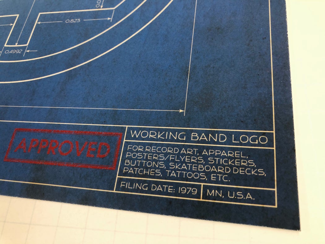 Stealworks "Blueprint: Husker Du" Art Print (2020)