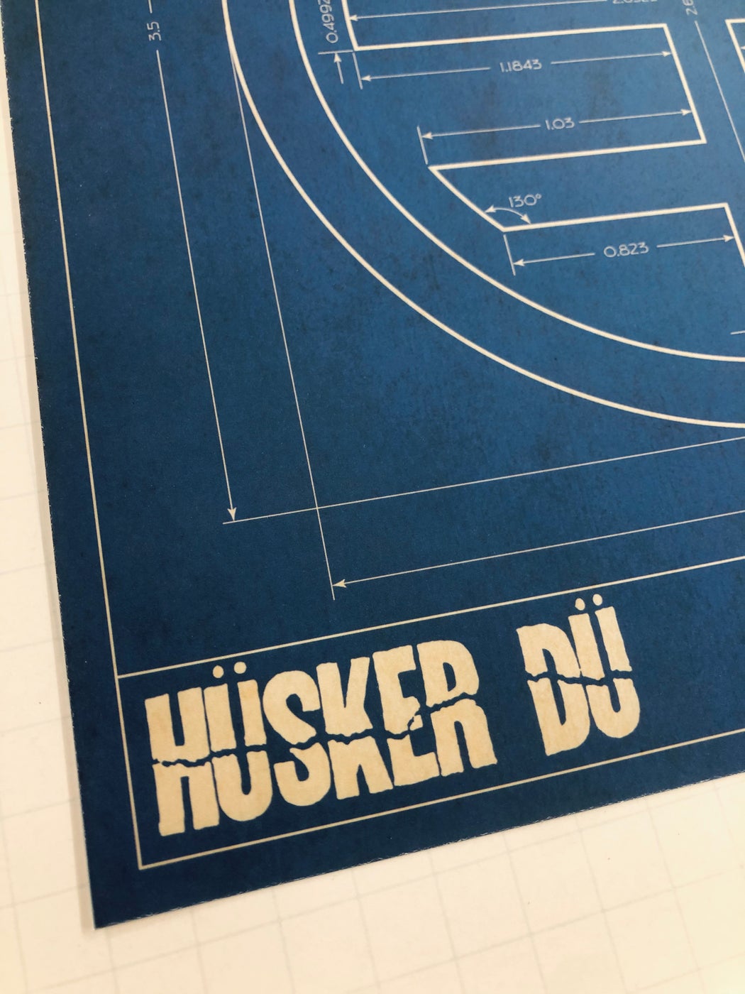Stealworks "Blueprint: Husker Du" Art Print (2020)