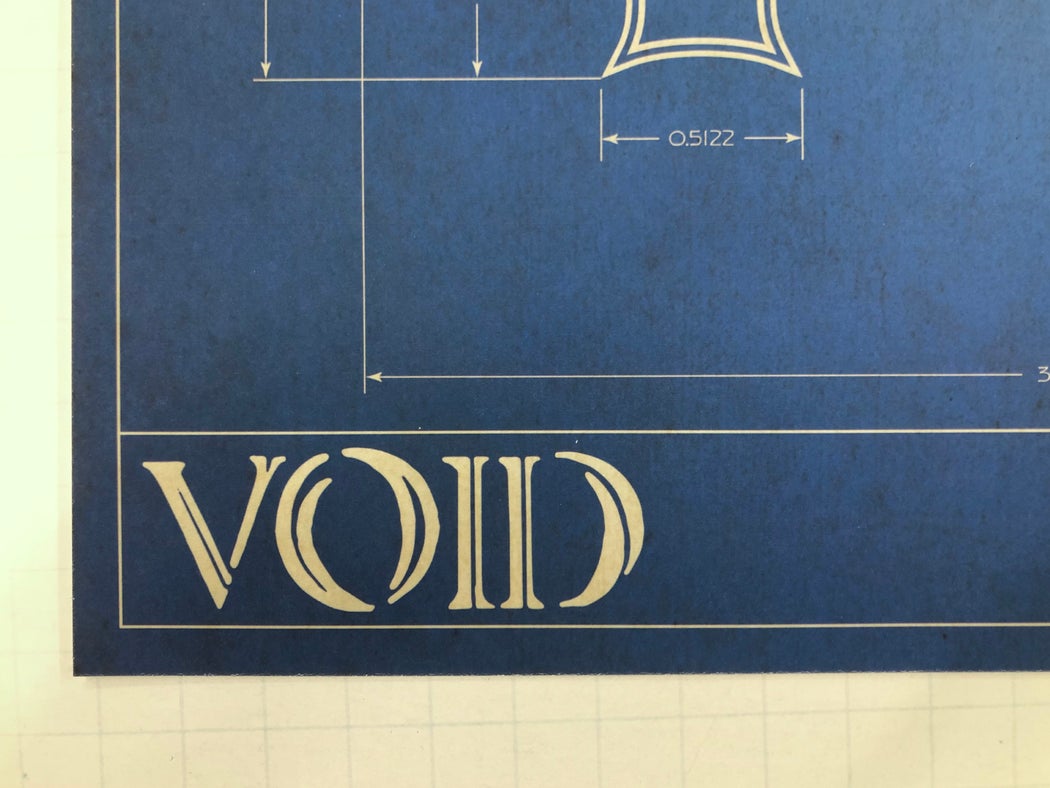 Stealworks "Blueprint: Void" Art Print (2020)