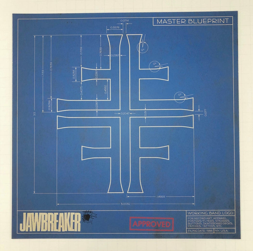 Stealworks "Blueprint: Jawbreaker" Art Print (2020)
