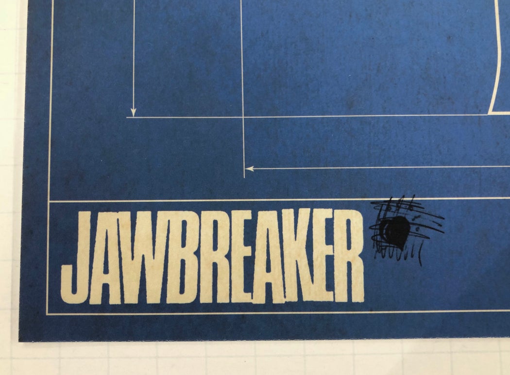 Stealworks "Blueprint: Jawbreaker" Art Print (2020)