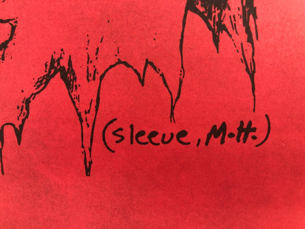 Martin H "Three Skulls" Red Print