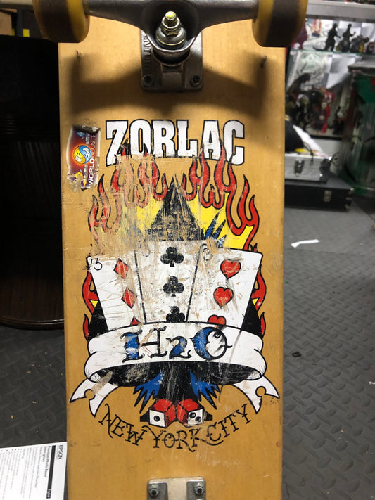 Zorlac "H20" Used Skate Deck