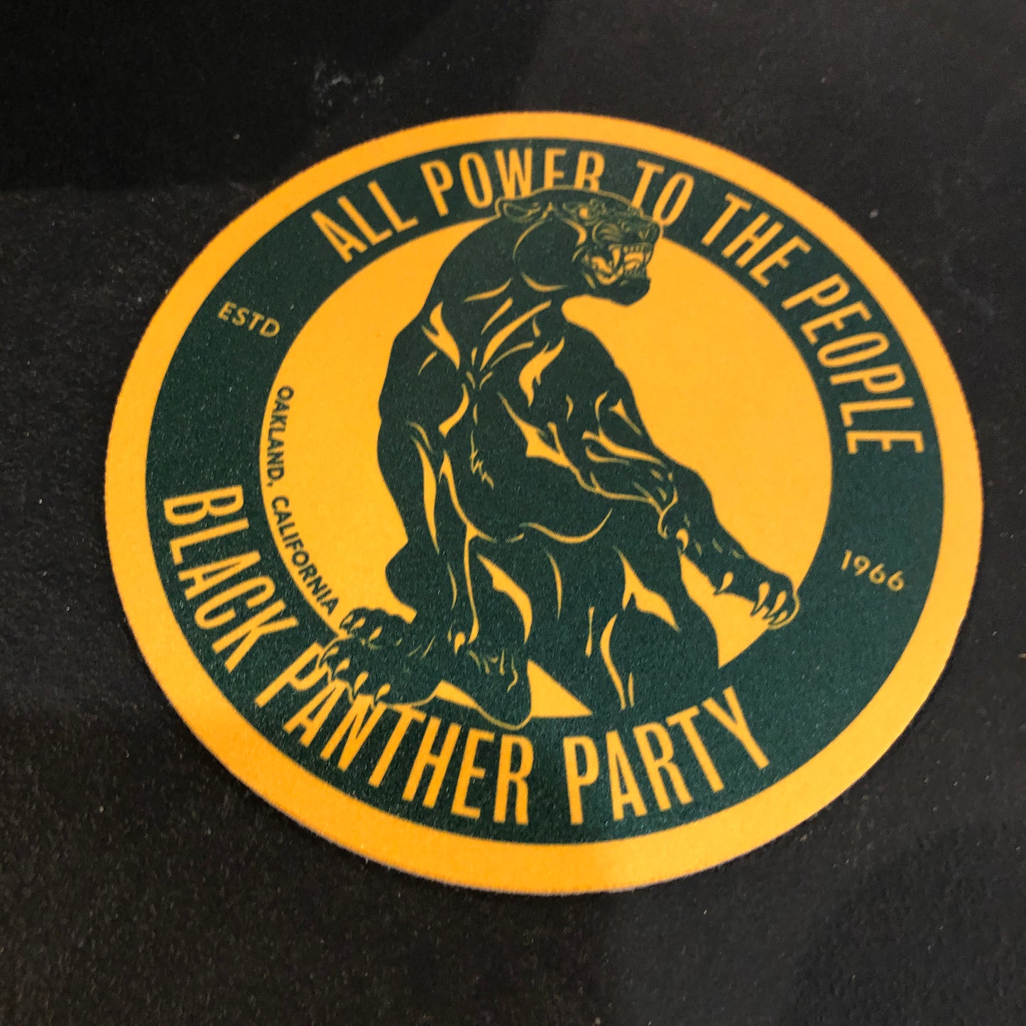 Stealworks "All Power to the People" Coaster